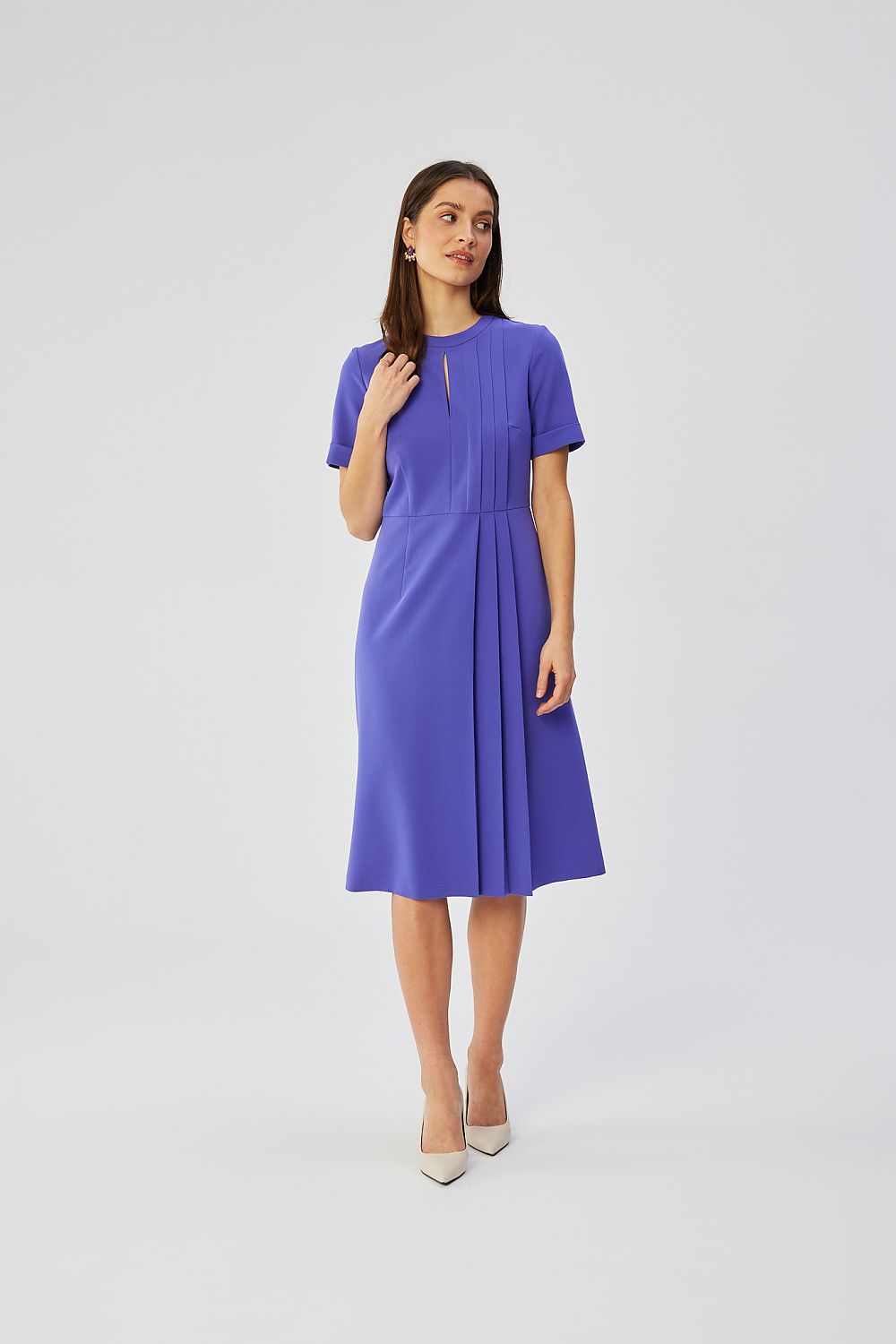 sachin and babi light blue dress Purple Strapless Embellished Bust Dress 09657