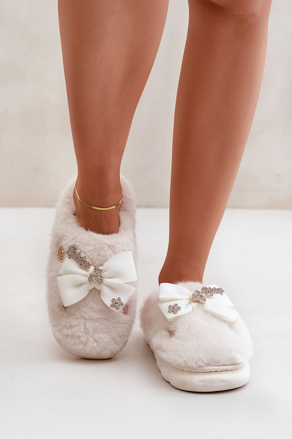 pink wrap slippers view 9