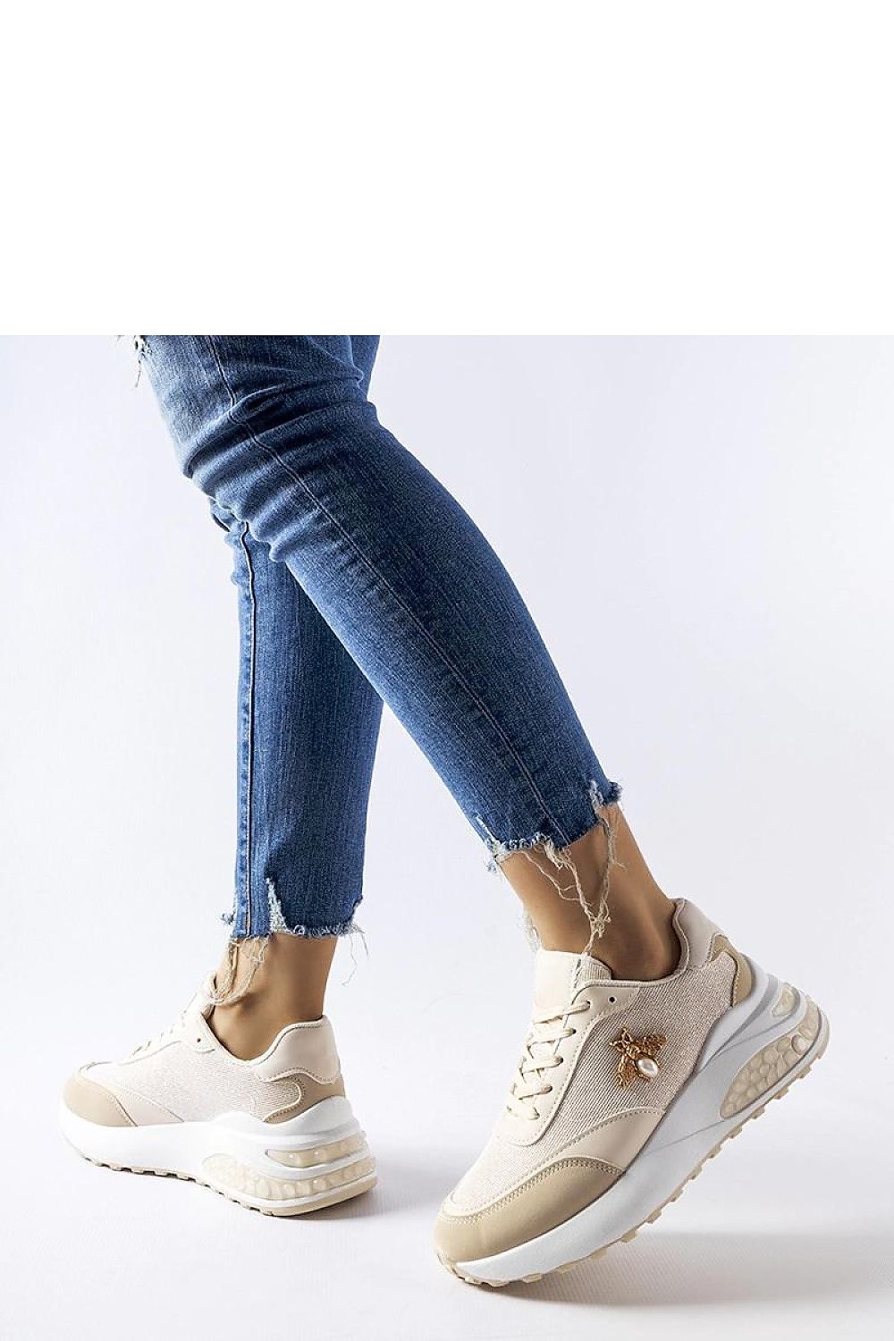 brown lace sneakers view 7