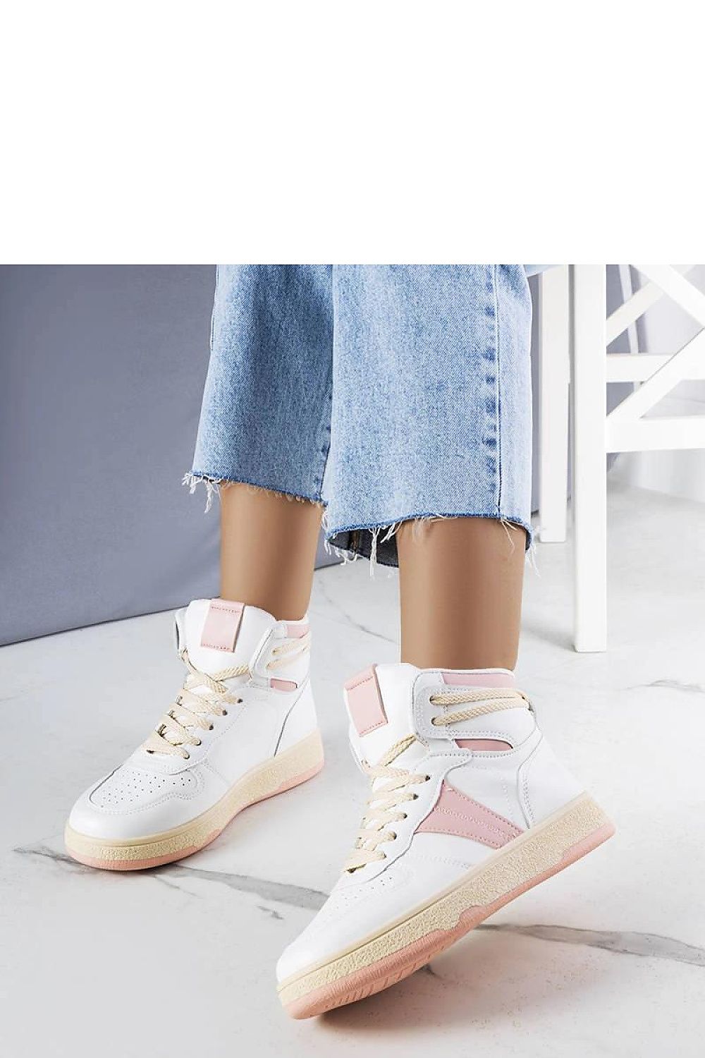 blue sneakers view 12