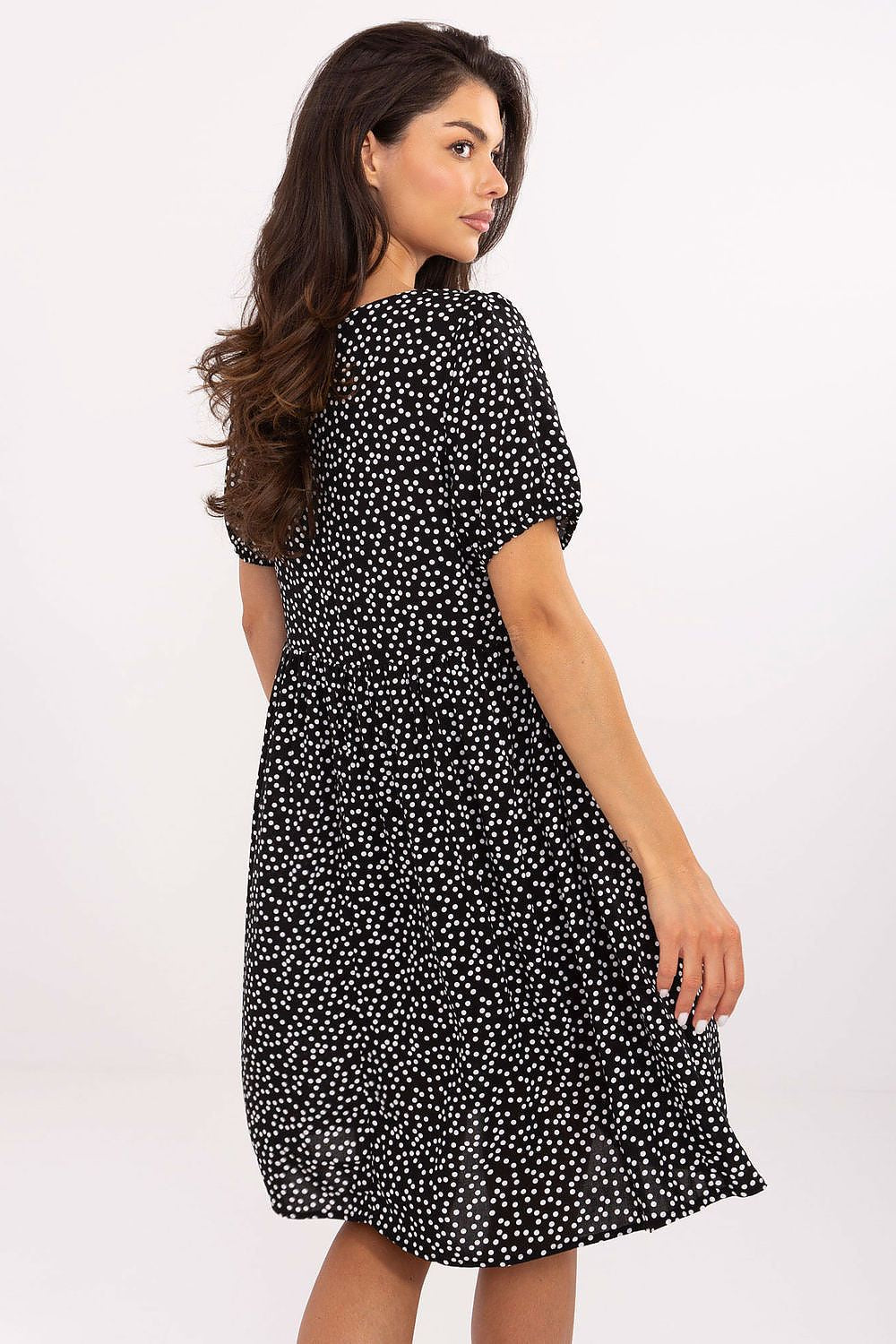 Women's Black, Green, and White Daydress view 9