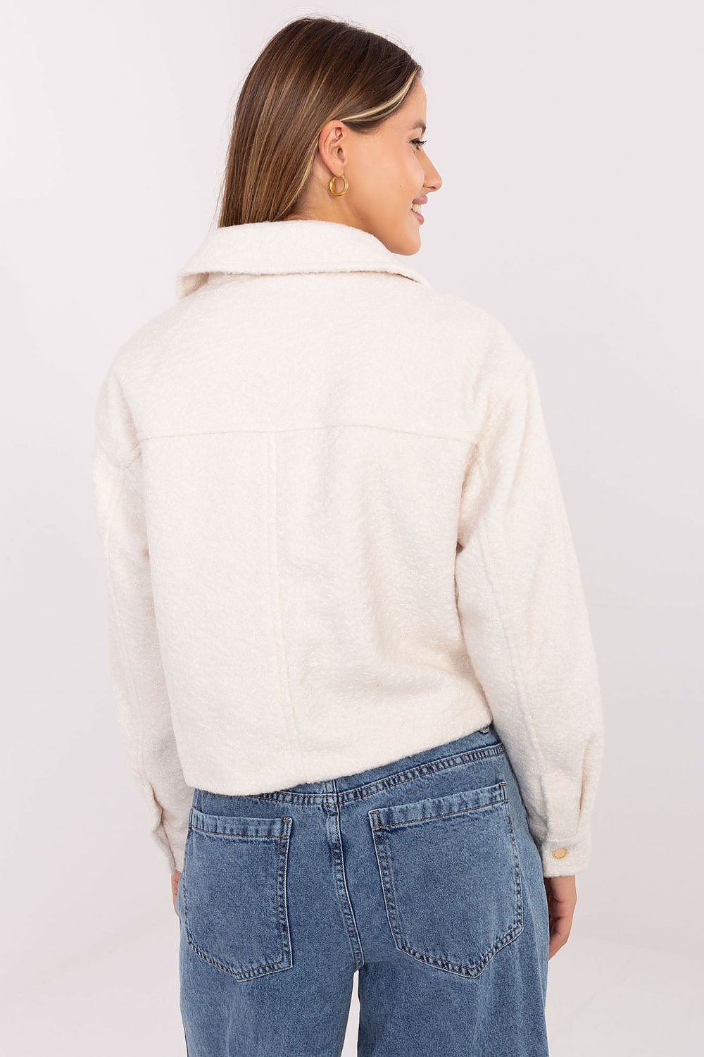 black long sleeve jacket view 6
