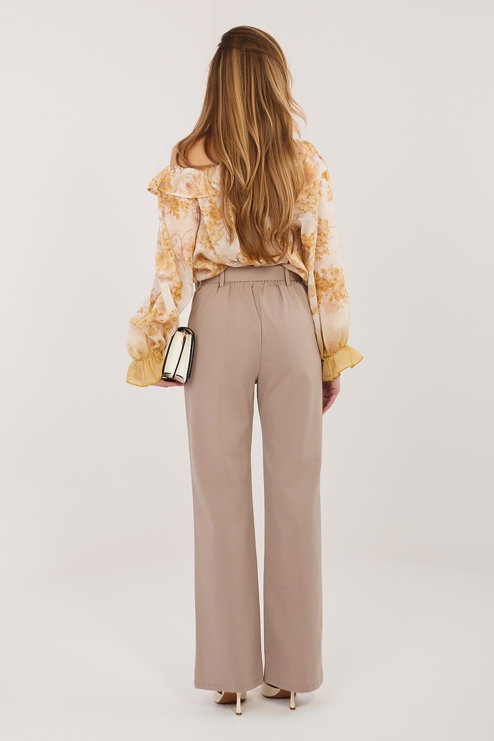 blue women trousers view 19