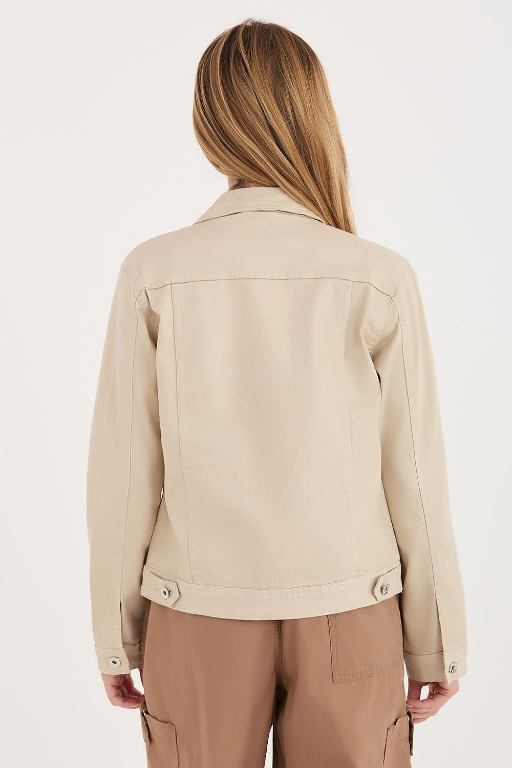 white denim jacket view 10