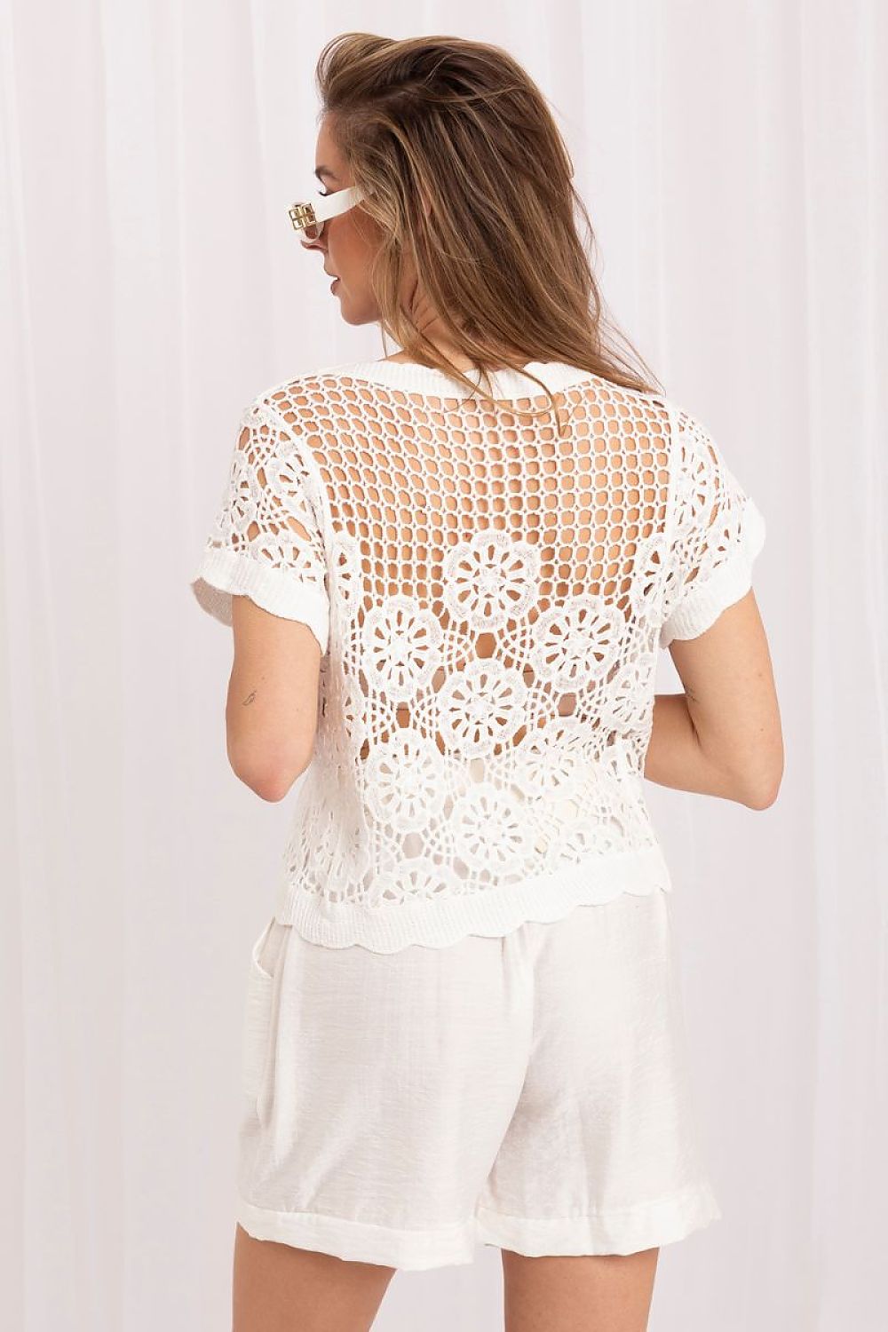 Women's Beige Cardigan view 5