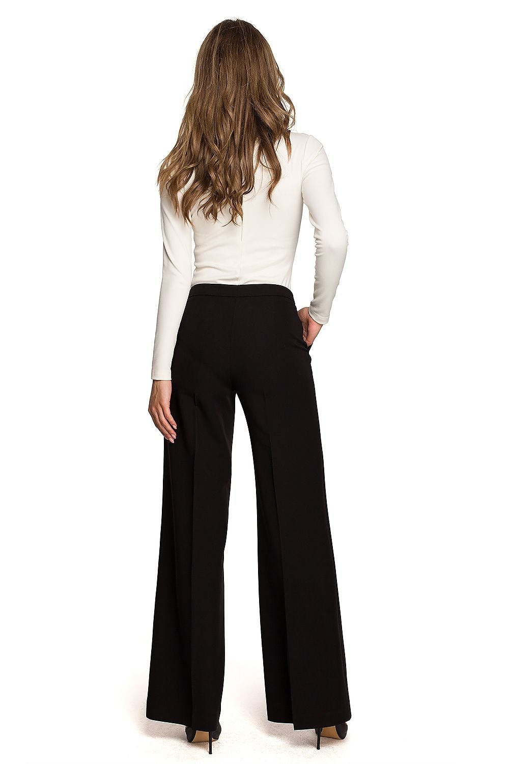 mini maxi black mini maxi women trousers alternate angle
