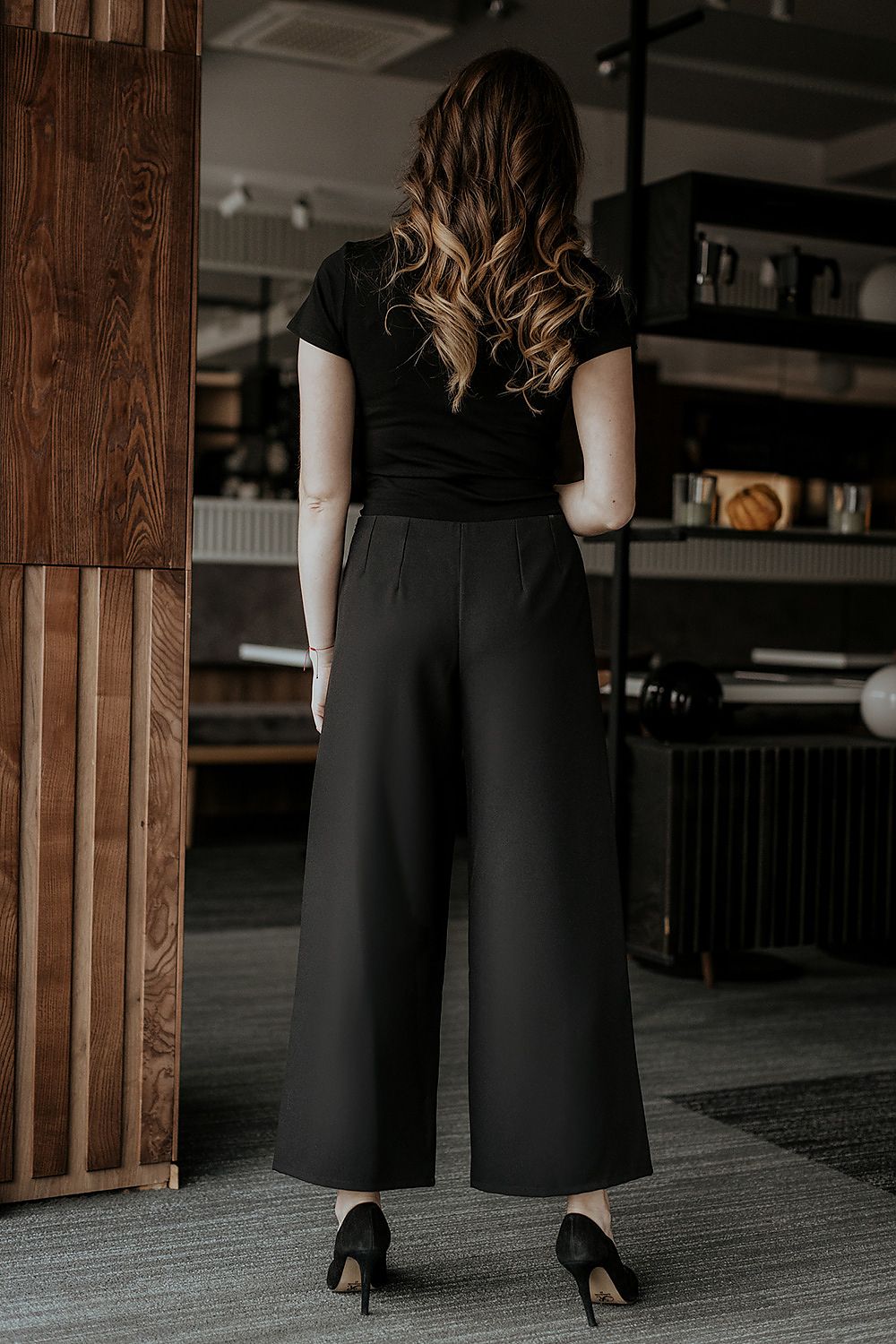 black women trousers alternate angle