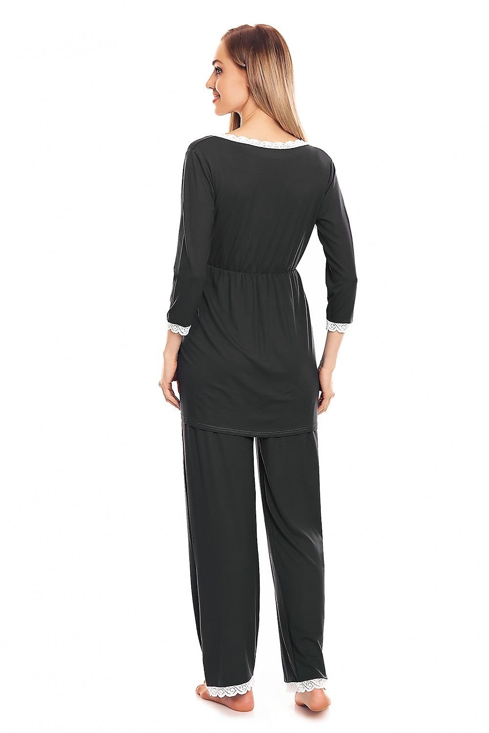 lace luxurious & comfy pyjama detail view