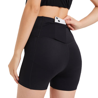 High Waist Back Pocket Hip Lift Cloud Sense Yoga Shorts-Ayla Australia | Hip Lift Cloud Sense Yoga Shorts Women-Ayla Boutique