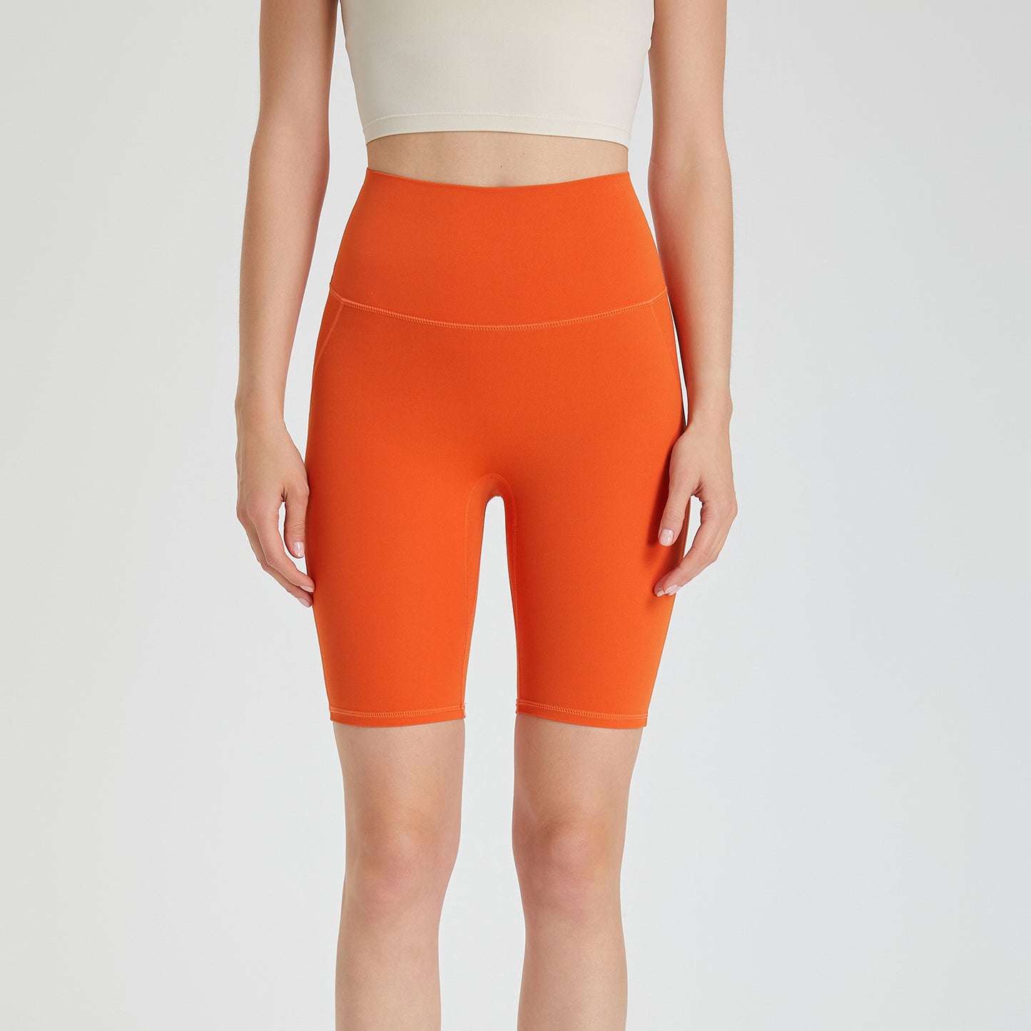 Seamless Nude Feel Yoga Pants - Back Pocket Short Length Pants For Peach Hip Raise-Seamless Nude Feel Yoga Pants Women | Ayla Boutique AUS-Ayla Boutique