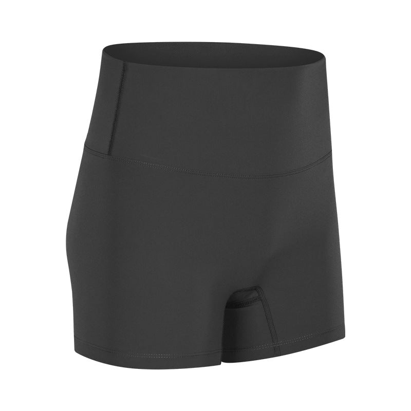 Compression fit yoga workout shorts

