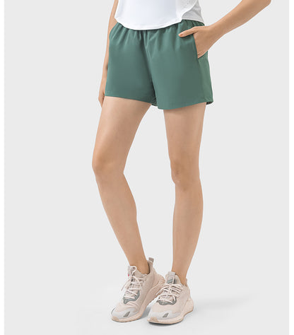 Cool-feeling running yoga shorts