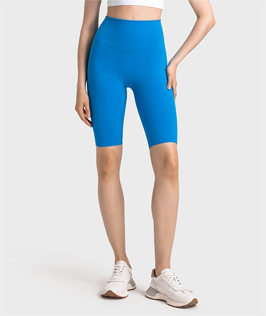 Front view of Ayla Boutique women's high-waisted yoga pants
