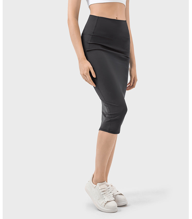 Double Slit Sheath Skirt: Casual To Work & Evening-High-Performance Women's Sport Skirts - Trendy and Functional-Ayla Boutique