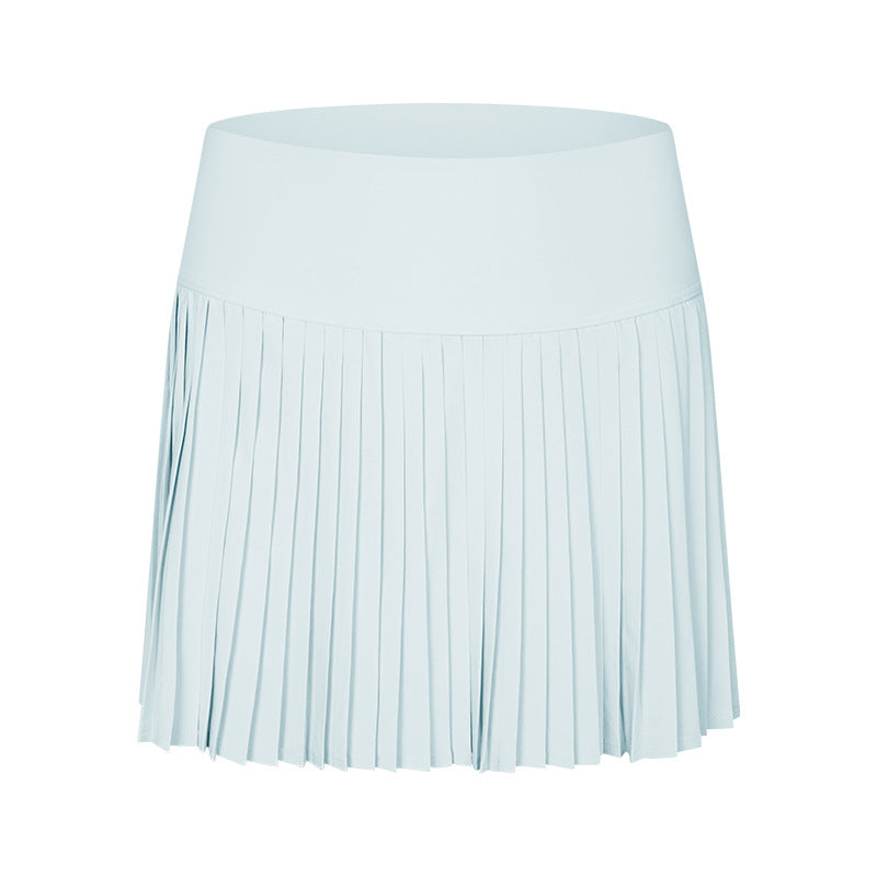 Water-Cooled Pleated Tennis Skort: Built-In Shorts, Quick-Dry & Comfy-High-Performance Women's Sport Skirts - Trendy and Functional-Ayla Boutique
