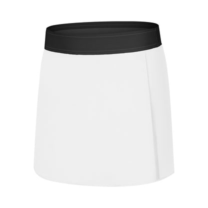 High-Waist Cooling Tennis Skort: Quick-Dry, Breathable & Built-In Shorts-High-Performance Women's Sport Skirts - Trendy and Functional-Ayla Boutique