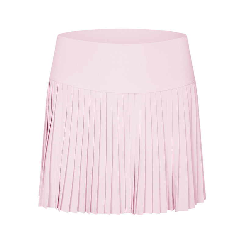 Water-Cooled Pleated Tennis Skort: Built-In Shorts, Quick-Dry & Comfy-High-Performance Women's Sport Skirts - Trendy and Functional-Ayla Boutique