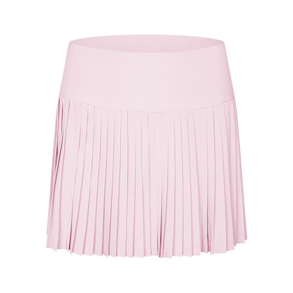 Water-Cooled Pleated Tennis Skort: Built-In Shorts, Quick-Dry & Comfy-High-Performance Women's Sport Skirts - Trendy and Functional-Ayla Boutique