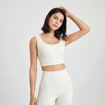 High Strength Nude Feel Yoga Bra – Beauty Back Push Up Fitness Vest For Women-Ayla Boutique: Find Your Perfect Sports Bra-Ayla Boutique