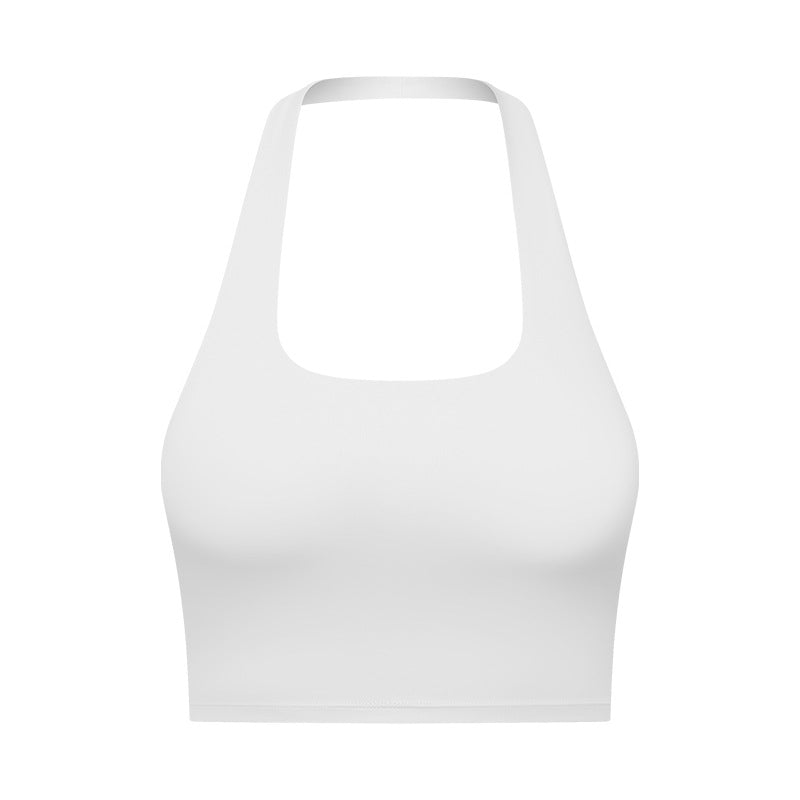 Halter Neck Sports Bra: Comfort & Freedom Of Movement-Halter Neck Sports Bra | Backless Gym Crop Top | Ayla-Ayla Boutique