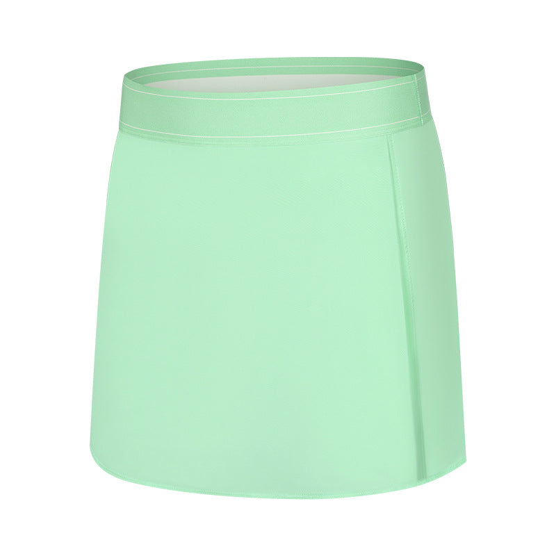 High-Waist Cooling Tennis Skort: Quick-Dry, Breathable & Built-In Shorts-High-Performance Women's Sport Skirts - Trendy and Functional-Ayla Boutique