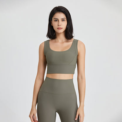 High Strength Nude Feel Yoga Bra – Beauty Back Push Up Fitness Vest For Women-Ayla Boutique: Find Your Perfect Sports Bra-Ayla Boutique