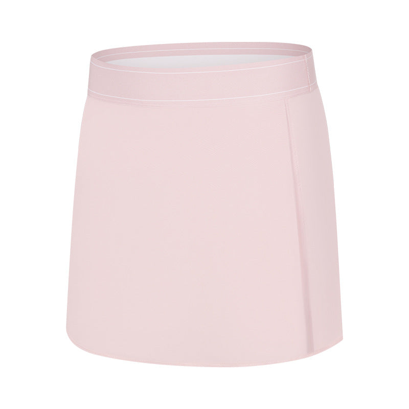 High-Waist Cooling Tennis Skort: Quick-Dry, Breathable & Built-In Shorts-High-Performance Women's Sport Skirts - Trendy and Functional-Ayla Boutique