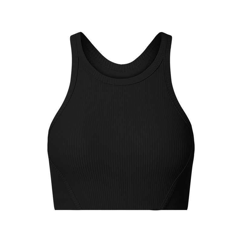 Ribbed Turtleneck Sports Bra: Support & Comfort For Workouts-Ayla Boutique: Find Your Perfect Sports Bra-Ayla Boutique