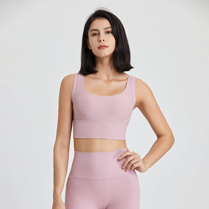 High Strength Nude Feel Yoga Bra – Beauty Back Push Up Fitness Vest For Women-Ayla Boutique: Find Your Perfect Sports Bra-Ayla Boutique