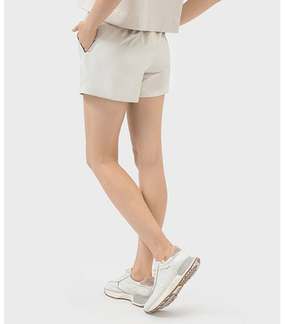 Quick-dry mini workout shorts women