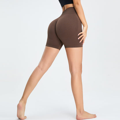 Nude Feel Peach Yoga Shorts: Summer Workout & Running Must-Have-Peach Yoga Shorts Women | At Ayla Australia Nude Feel Fit-Ayla Boutique