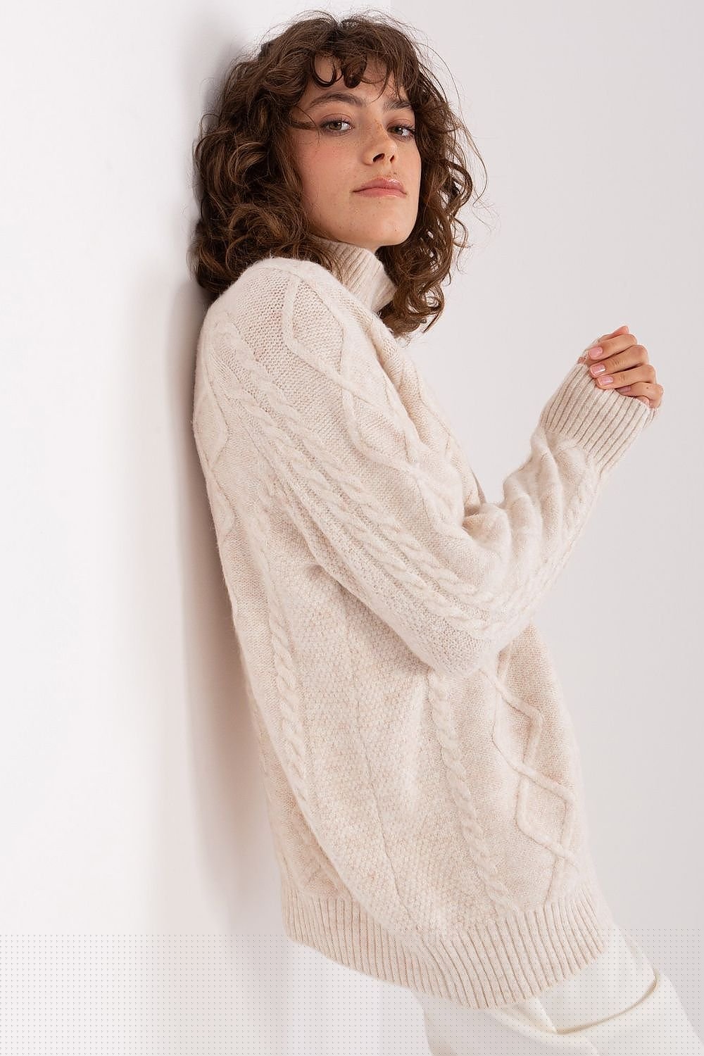 black long sleeve turtleneck turtleneck view 7