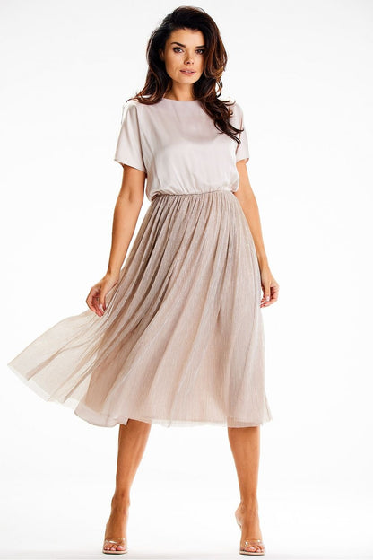 green wrap satin evening dress view 12