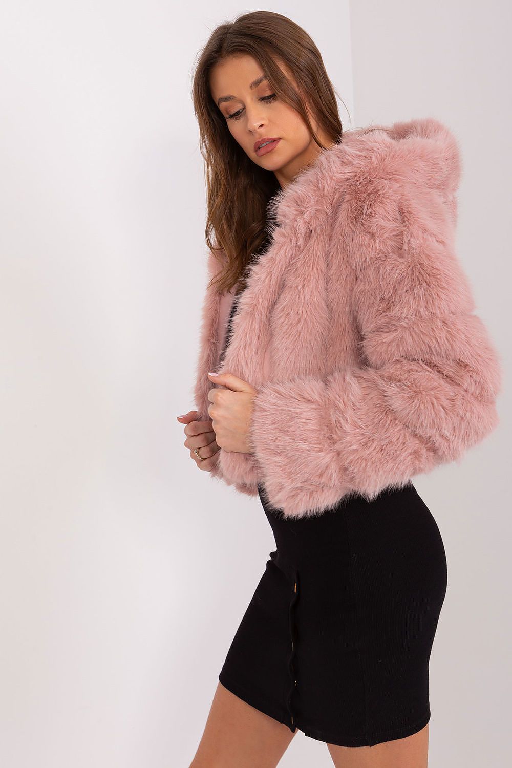 pink long sleeve jacket alterne angle