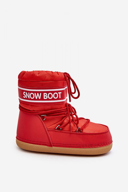 white snow boots view 6