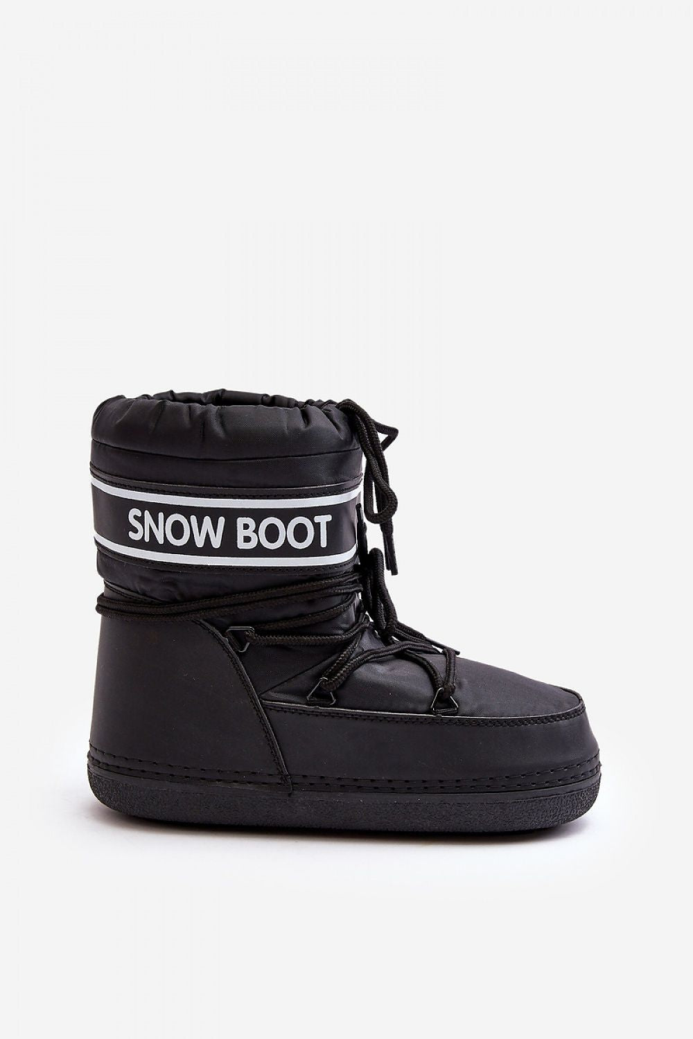 white snow boots view 9