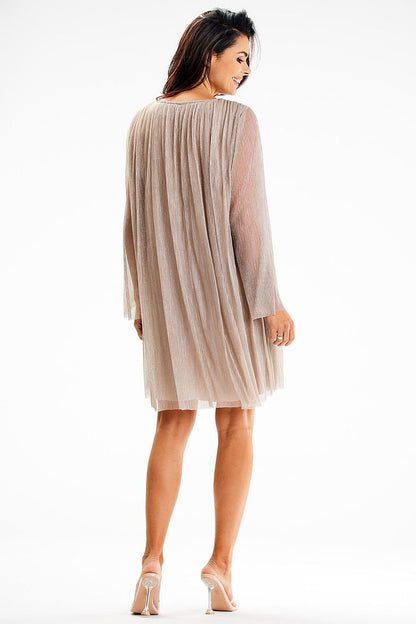 green satin evening dress view 11