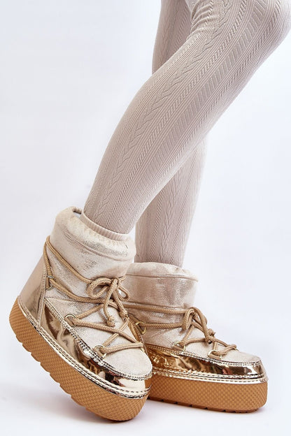 grey snow boots view 9