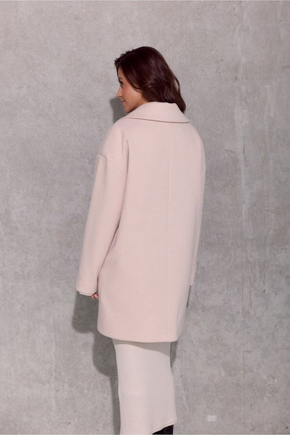 beige jacket detail view