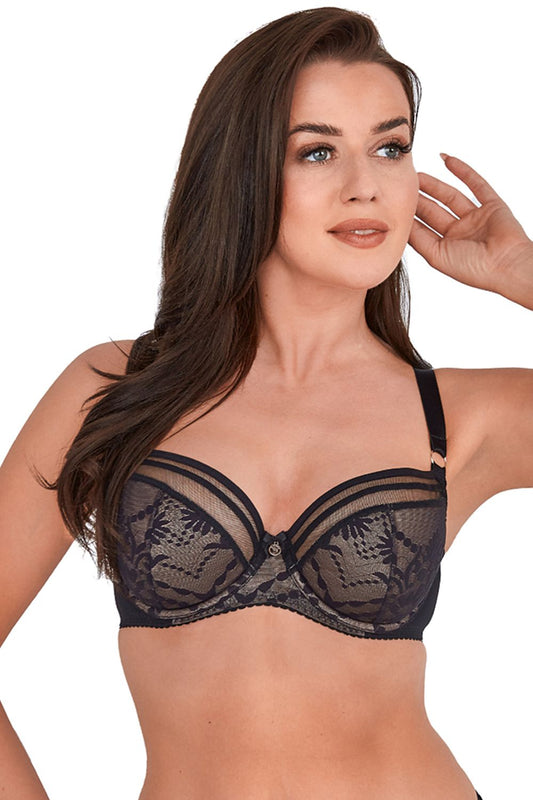 Elegant & Comfy Semi-Soft Bra-Luxury Women's Bras: Comfort, Style & Support-Ayla Boutique