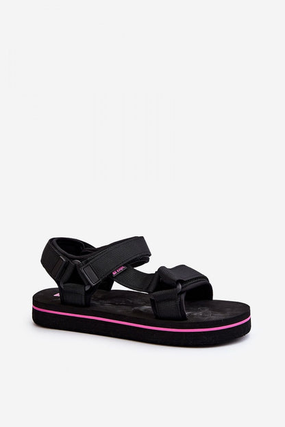 black sandals alternate angle