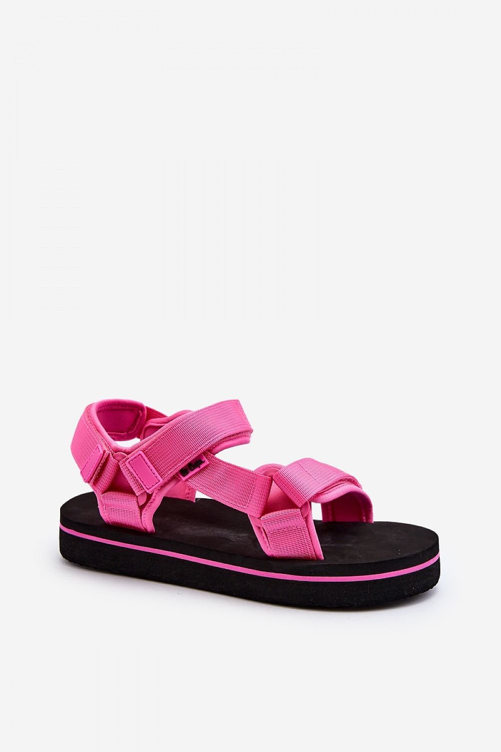 black sandals side view