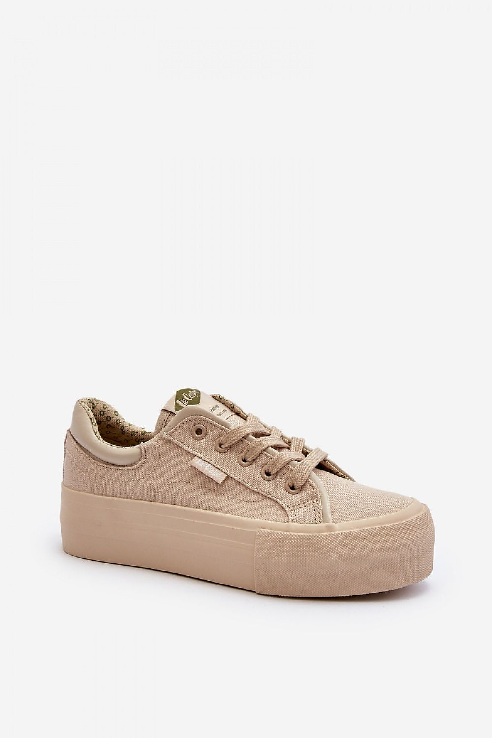 beige sneakers alternate angle