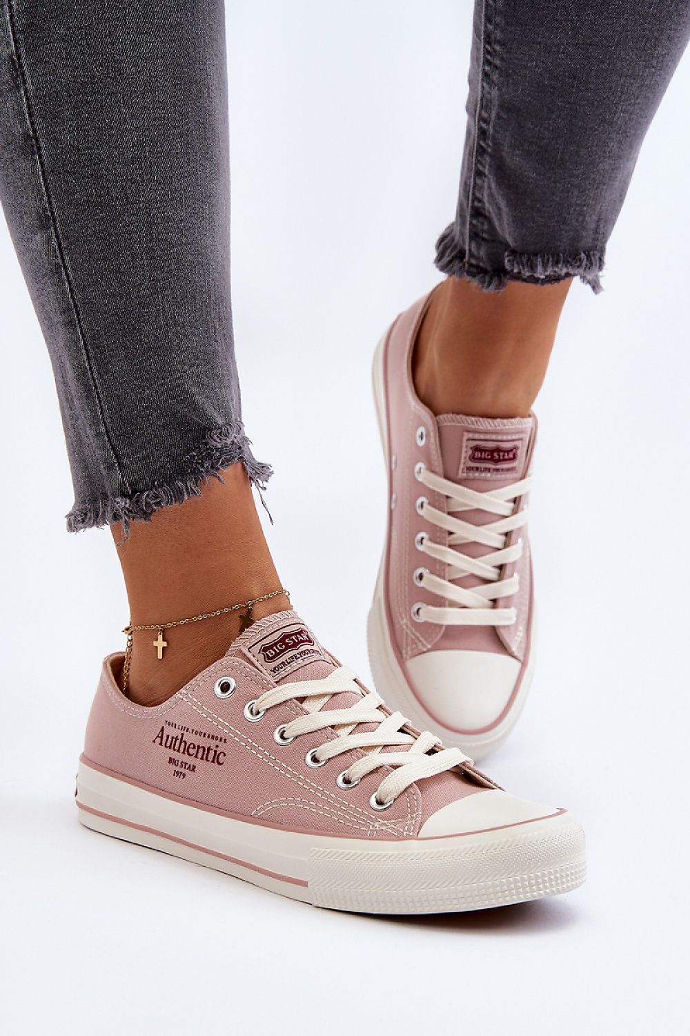 white sneakers view 6