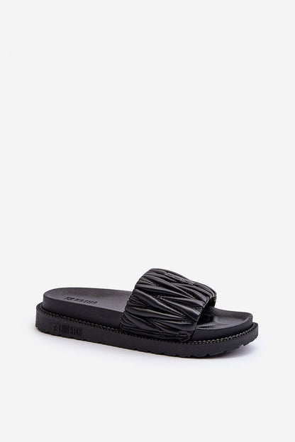black flip-flops alternate angle