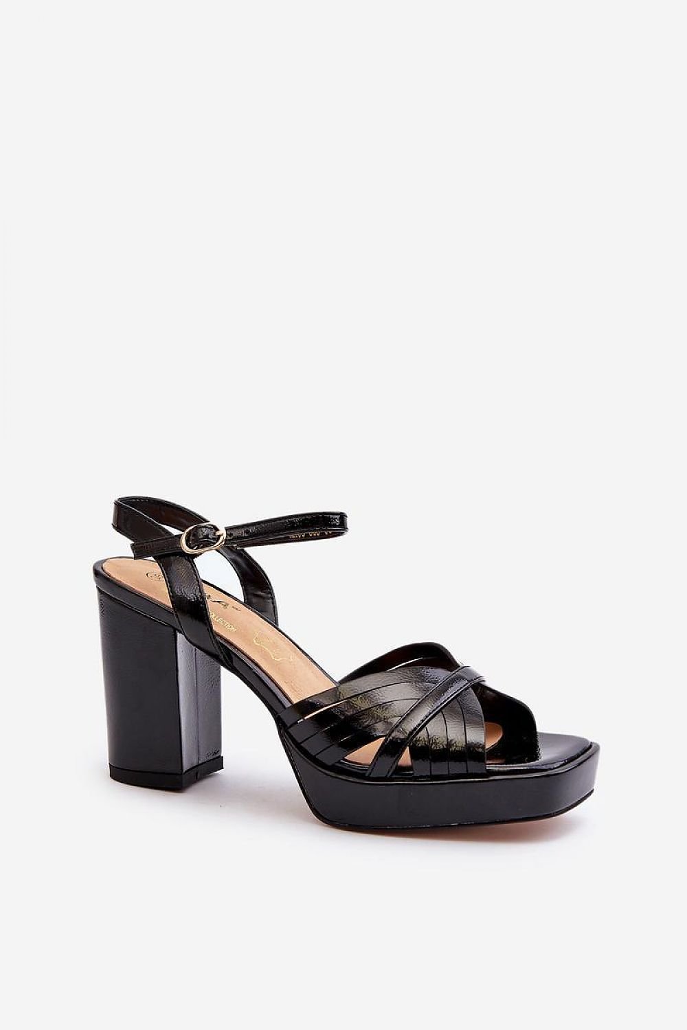 black heel sandals alternate angle