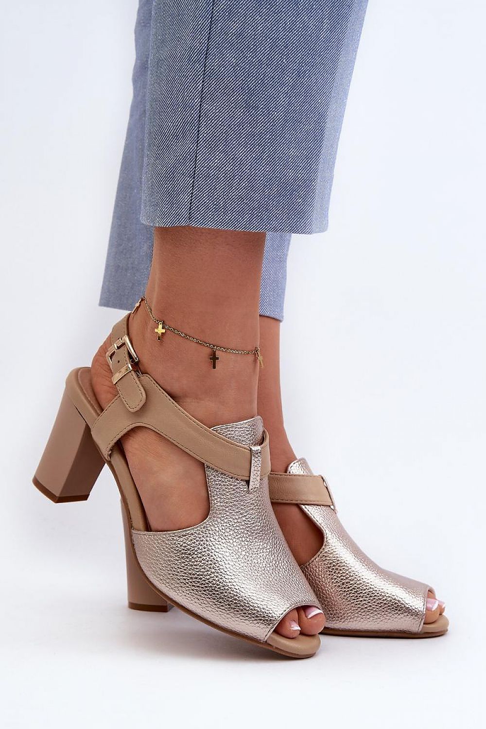 yellow flip-flops back view