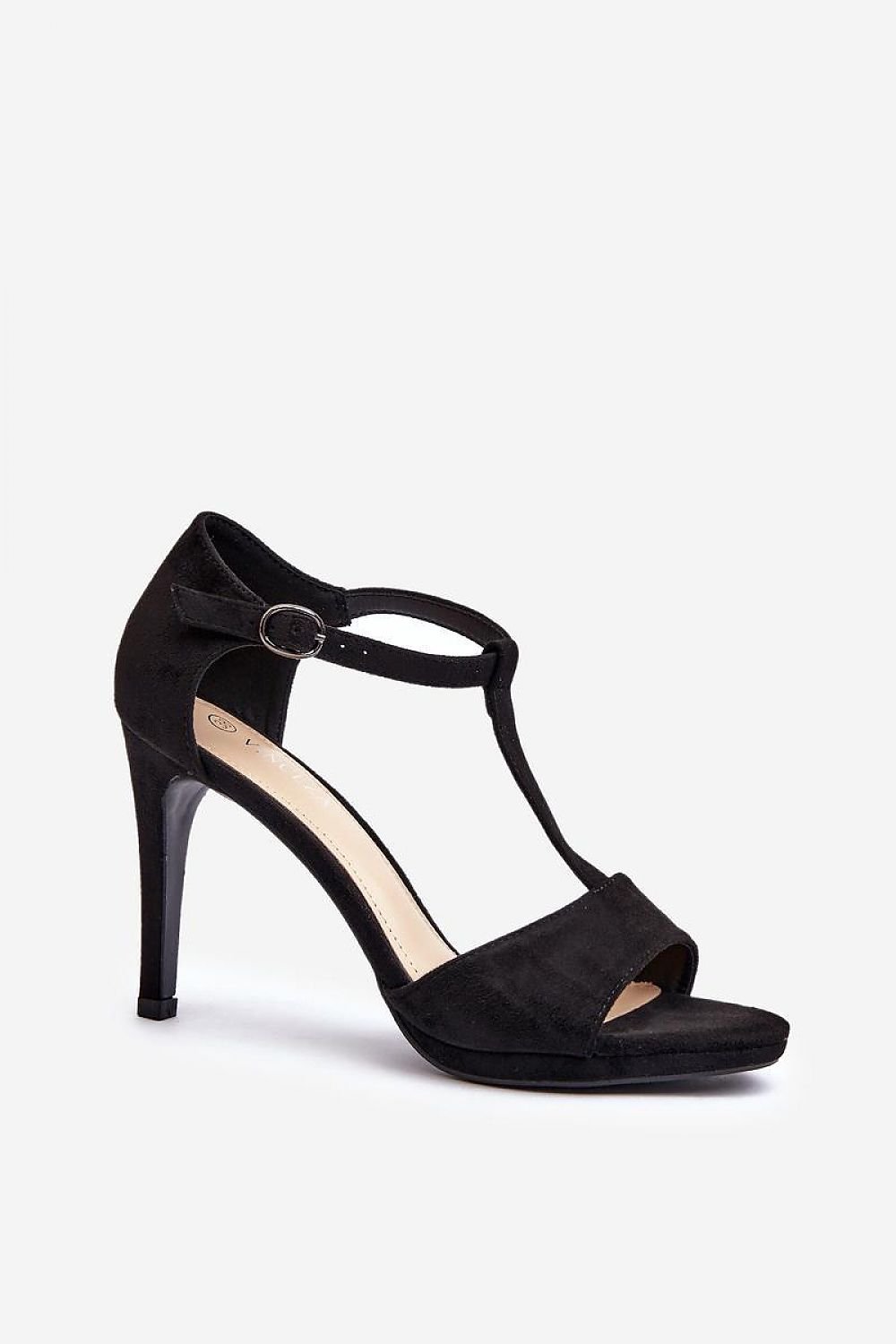 black mini heel sandals alternate angle