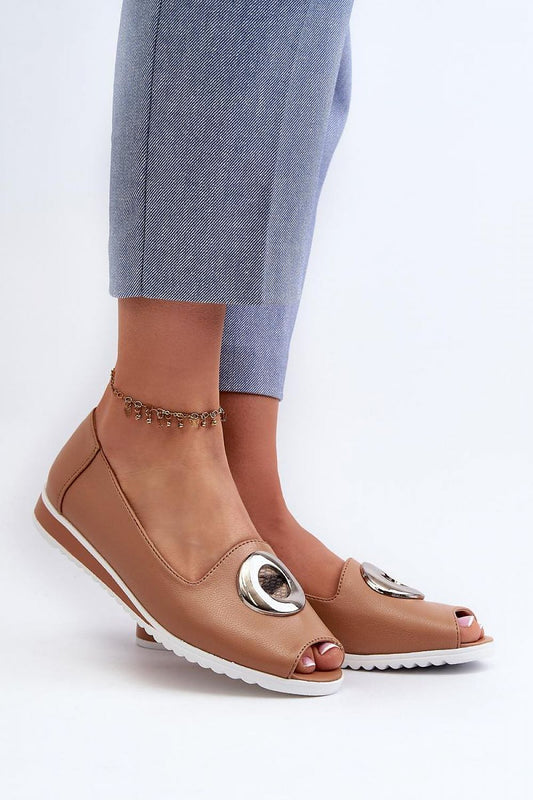 beige heel pumps front view