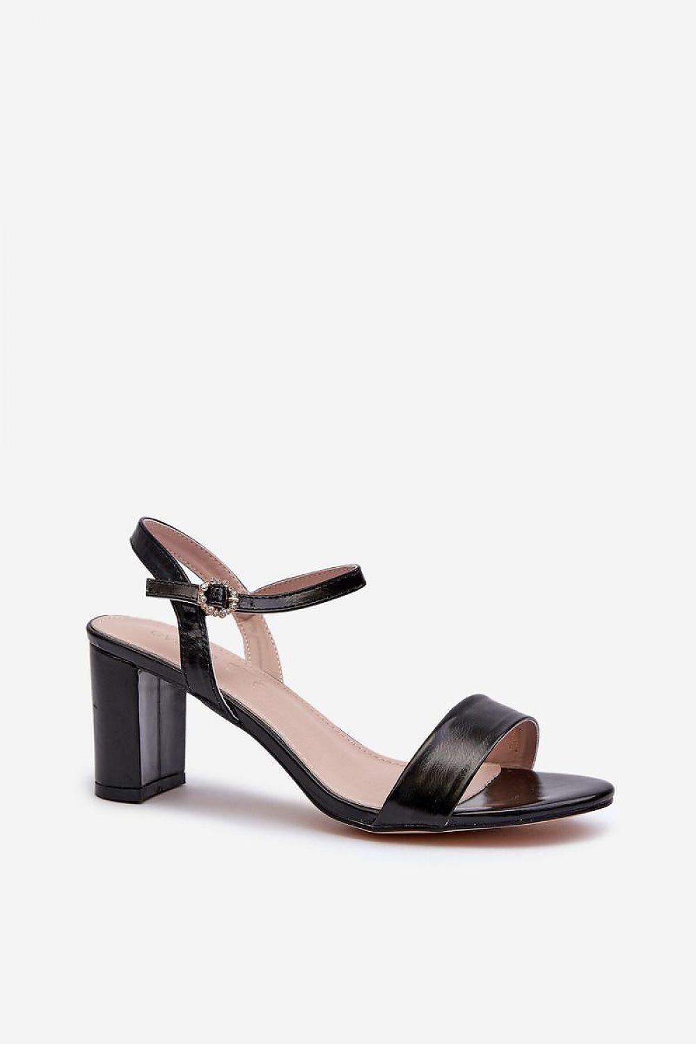 black heel sandals alternate angle